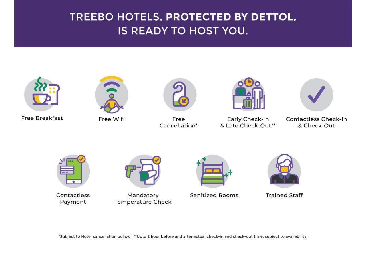 Treebo Trend Wedding Bells Kanpur Hotel Exterior photo